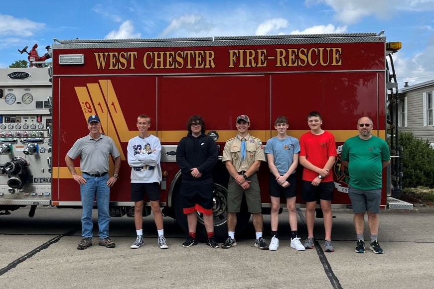 Eagle Scout installs smoke alarms for Princeton Crossing residents